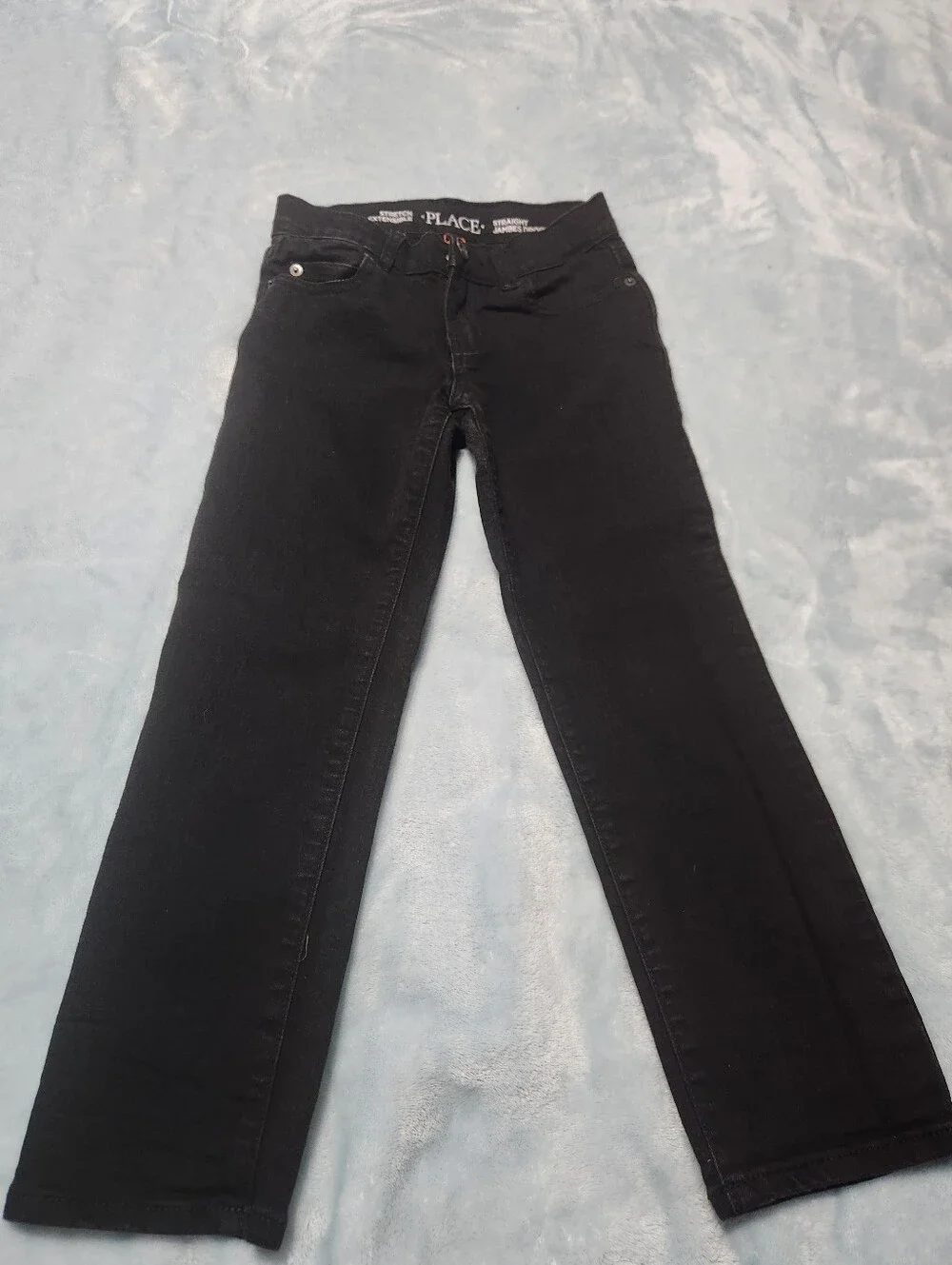 The Children's Place Black Straight Leg Jeans for Boys